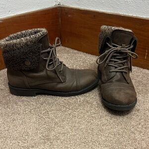 Cliffs by WHITE MOUNTAIN Brown Combat Boots